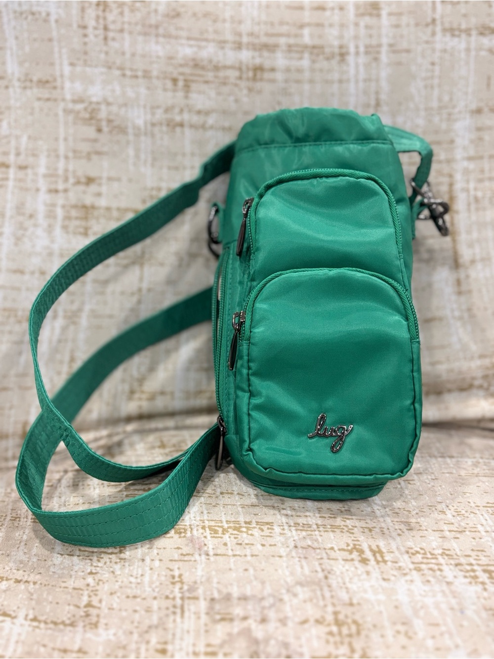 Lug Huggie Wide Crossbody Water Holder bag